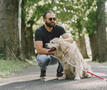 Blinde man met hond